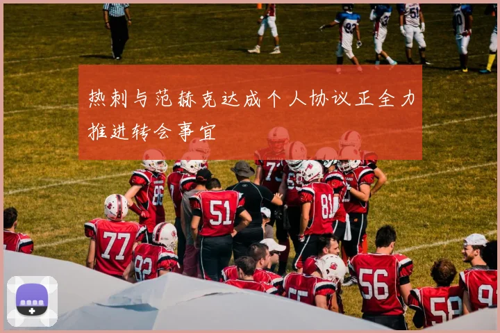 热刺与范赫克达成个人协议正全力推进转会事宜